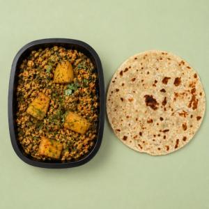 Chicken Mince with Methi Baji and Potato