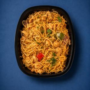 Stir Fry Chicken Noodles (Lo Mein)